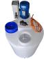 Preview: 200-litre PE dosing tank plastic container with speed adjustable high-speed mixer