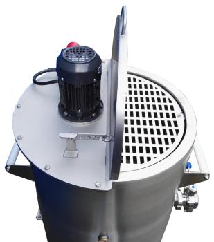 Preview: 123L Electrically heated agitator vessel