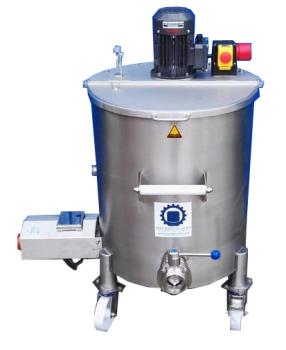 97L electrically heated agitator vessel