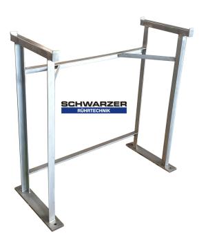 Preview: Containerrührwerk Typ IBC-0170 für Medien bis 5000 mPas im IBC 1000L