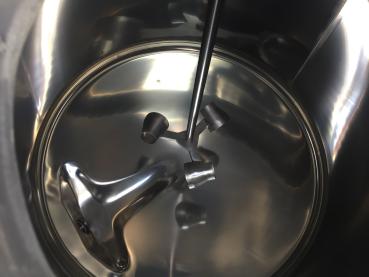 734L Stainless steel vessel with cone stirrer agitator