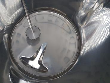 734L stainless steel vessel with dissolver