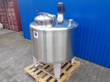 Preview: 734L stainless steel vessel with propeller agitator