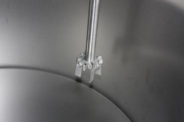 Preview: Fassrührer elektronisch regelbar für 200 Liter Stahlfässer mit Spundloch 2"