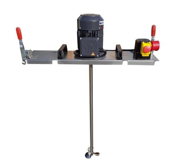 Containerrührwerk Typ IBC-0100-300L 400V für Medien bis 600 mPas im IBC 300L
