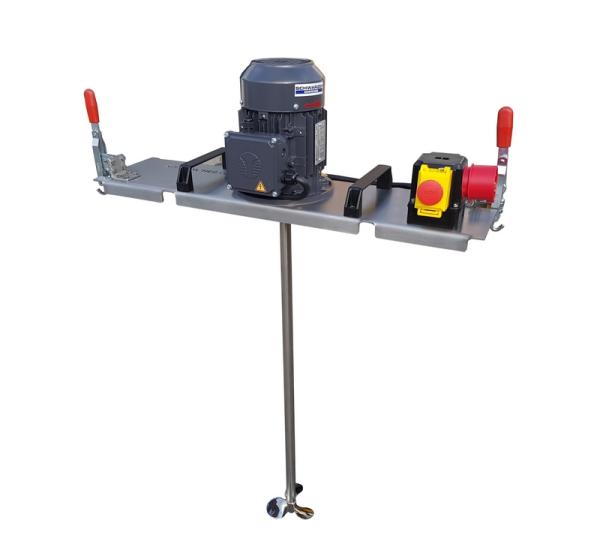 Containerrührwerk Typ IBC-0100-300L 400V für Medien bis 600 mPas im IBC 300L