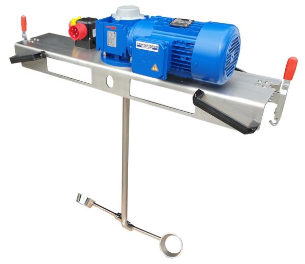 Containerrührwerk Typ IBC-0190 für Medien bis 10000 mPas im IBC 1000L