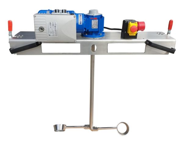 Containerrührwerk Typ IBC-0235 für Medien bis 3000 mPas im IBC 1000L