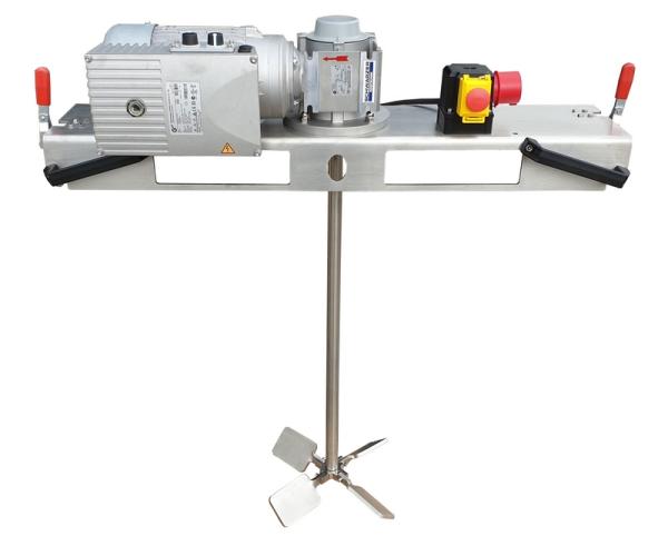 Containerrührwerk Typ IBC-0240 für Medien bis 5000 mPas im IBC 1000L