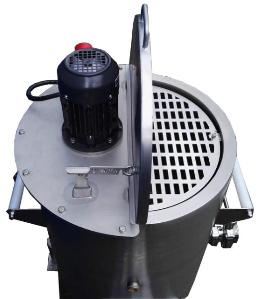 97L electrically heated agitator vessel