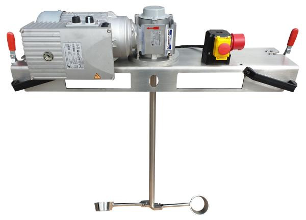 Containerrührwerk Typ IBC-0250 für Medien bis 10000 mPas im IBC 1000L