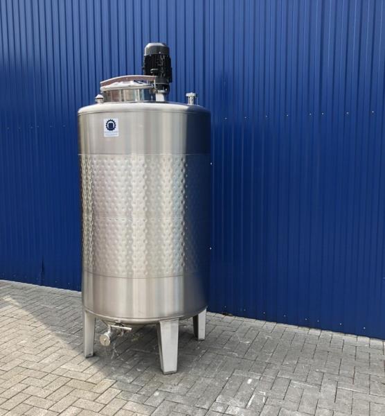 1533L Edelstahlbehälter mit Thermoplate und Dissolver