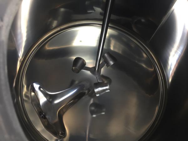 734L Stainless steel vessel with cone stirrer agitator
