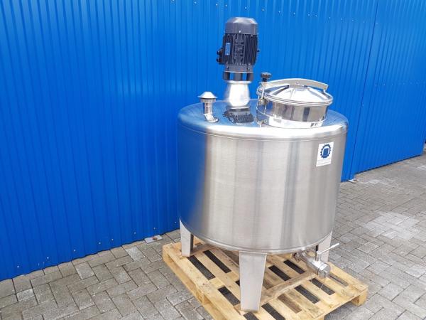 734L stainless steel vessel with dissolver