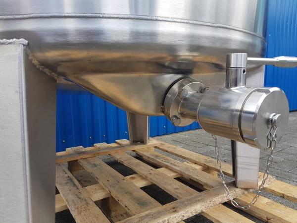 734L stainless steel vessel with dissolver