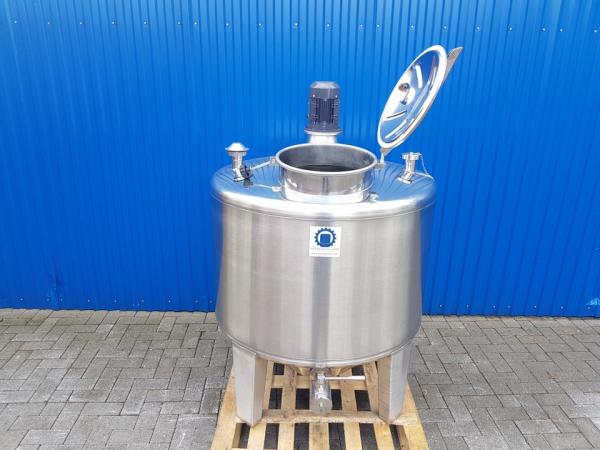 734L stainless steel vessel with propeller agitator