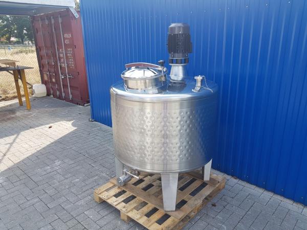 734L Stainless steel vessel with thermoplate and dissolver