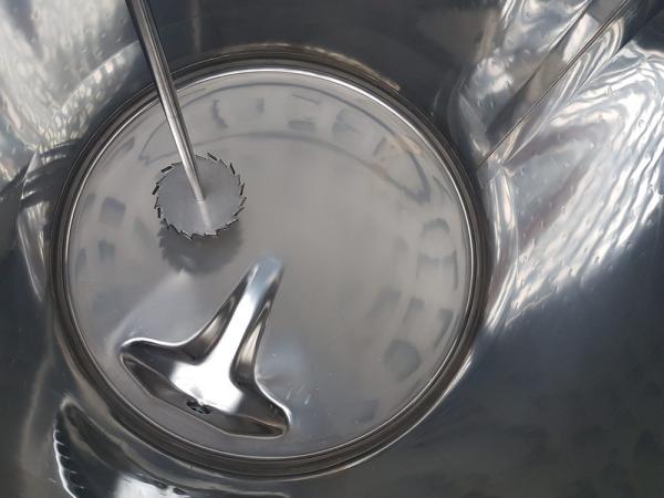 734L Stainless steel vessel with thermoplate and dissolver