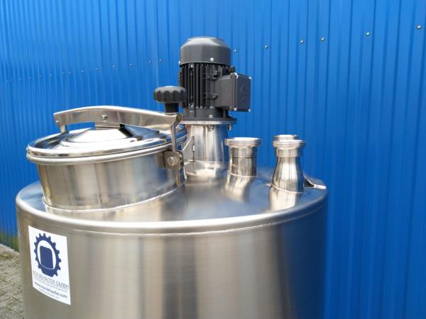 522L stainless steel agitator vessel